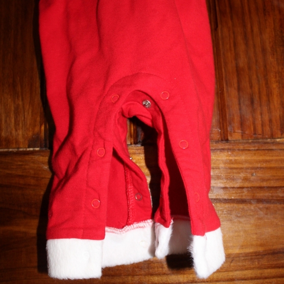 Infant Santa Onsie by Cat & Jack & "Santa & Me"  Ornament Frame - Picture 5 of 11